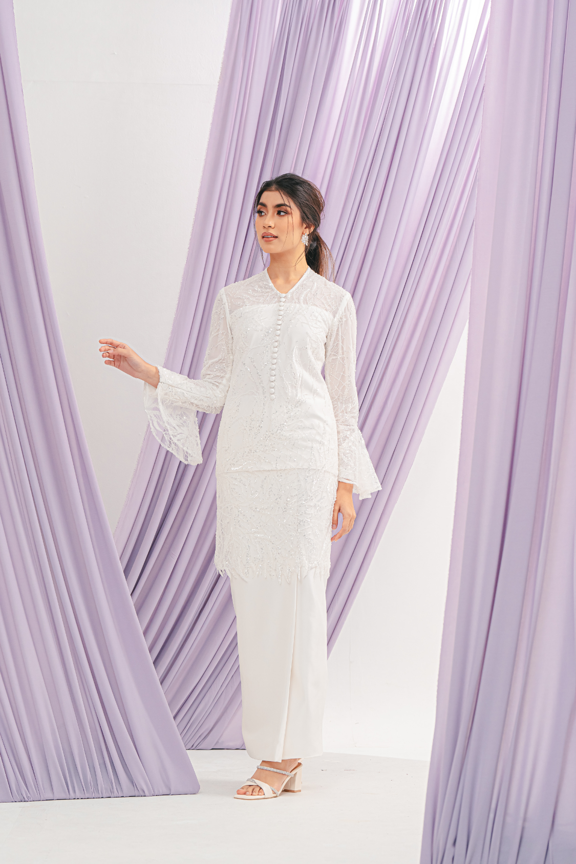 Elara Luxe Bridal Kurung