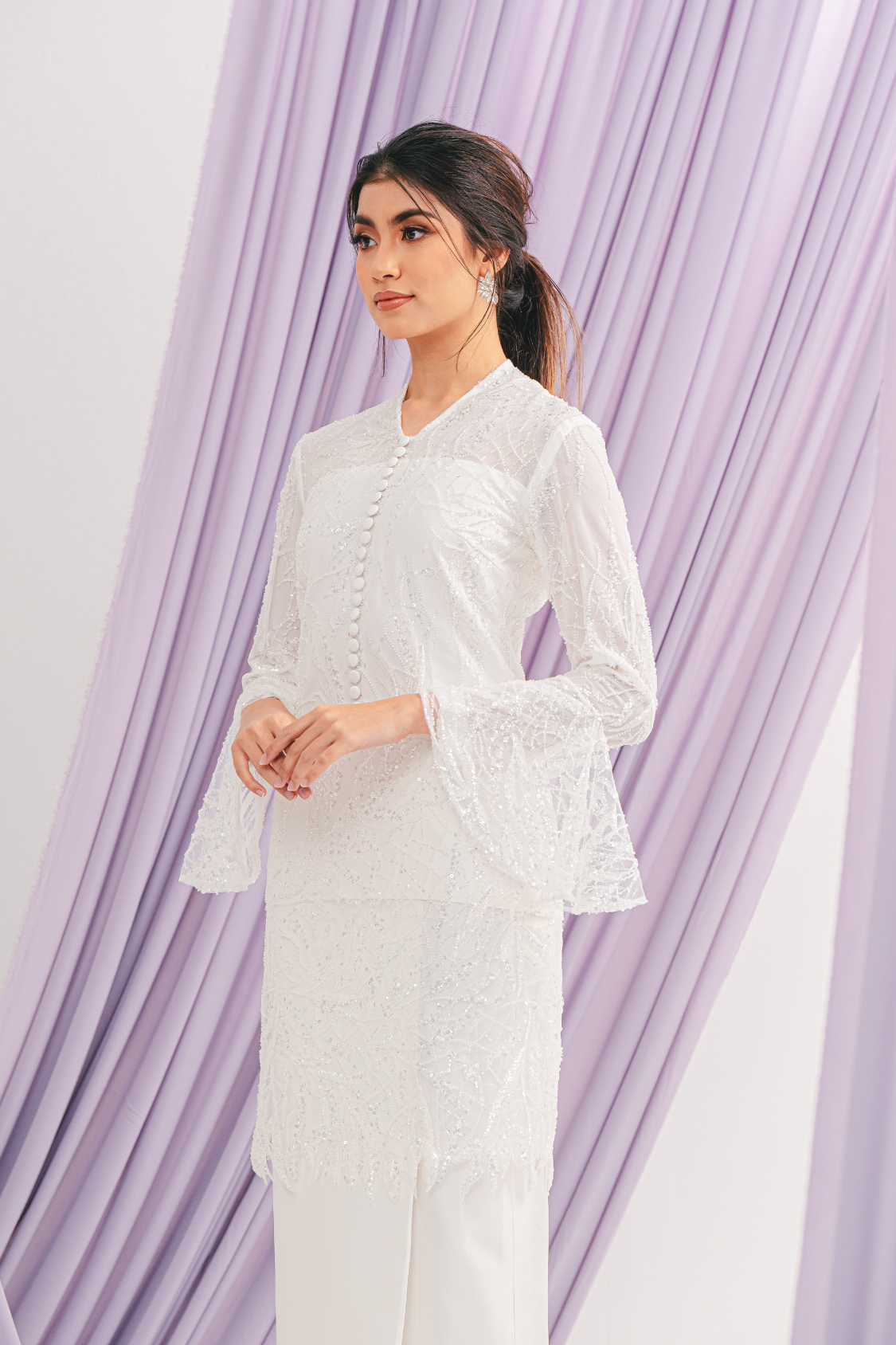 Elara Luxe Bridal Kurung