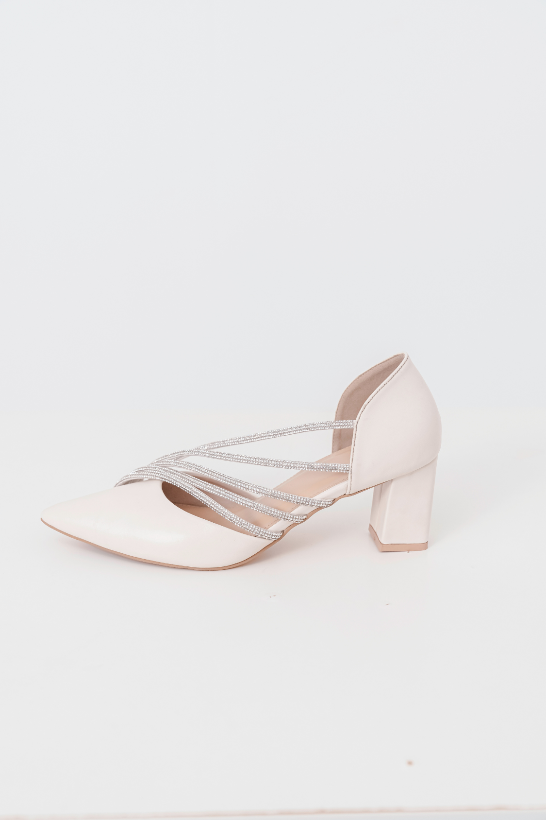 Helena Bridal Shoes in Off-White