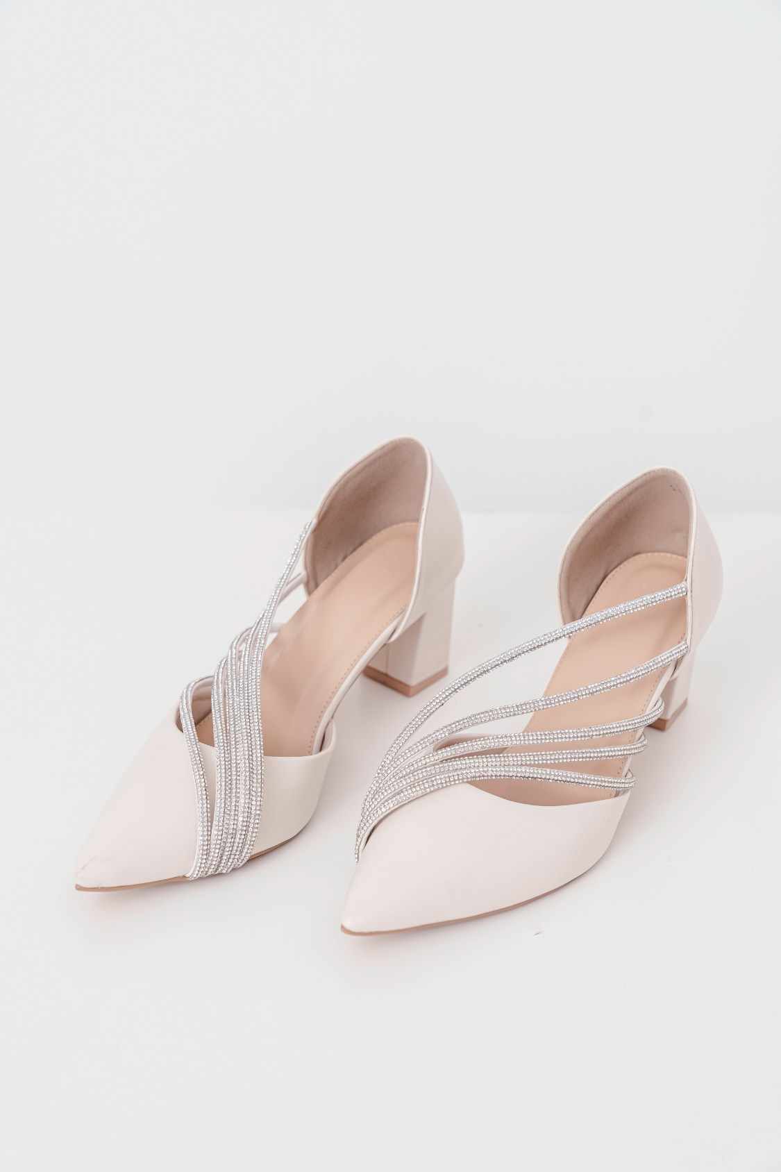 Helena Bridal Shoes in Off-White