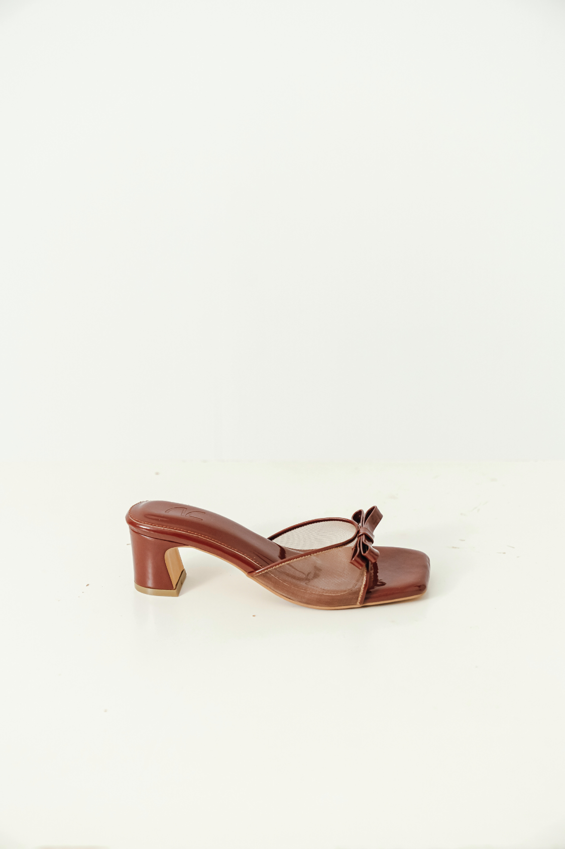 Clara Block Heels in Rich Brown