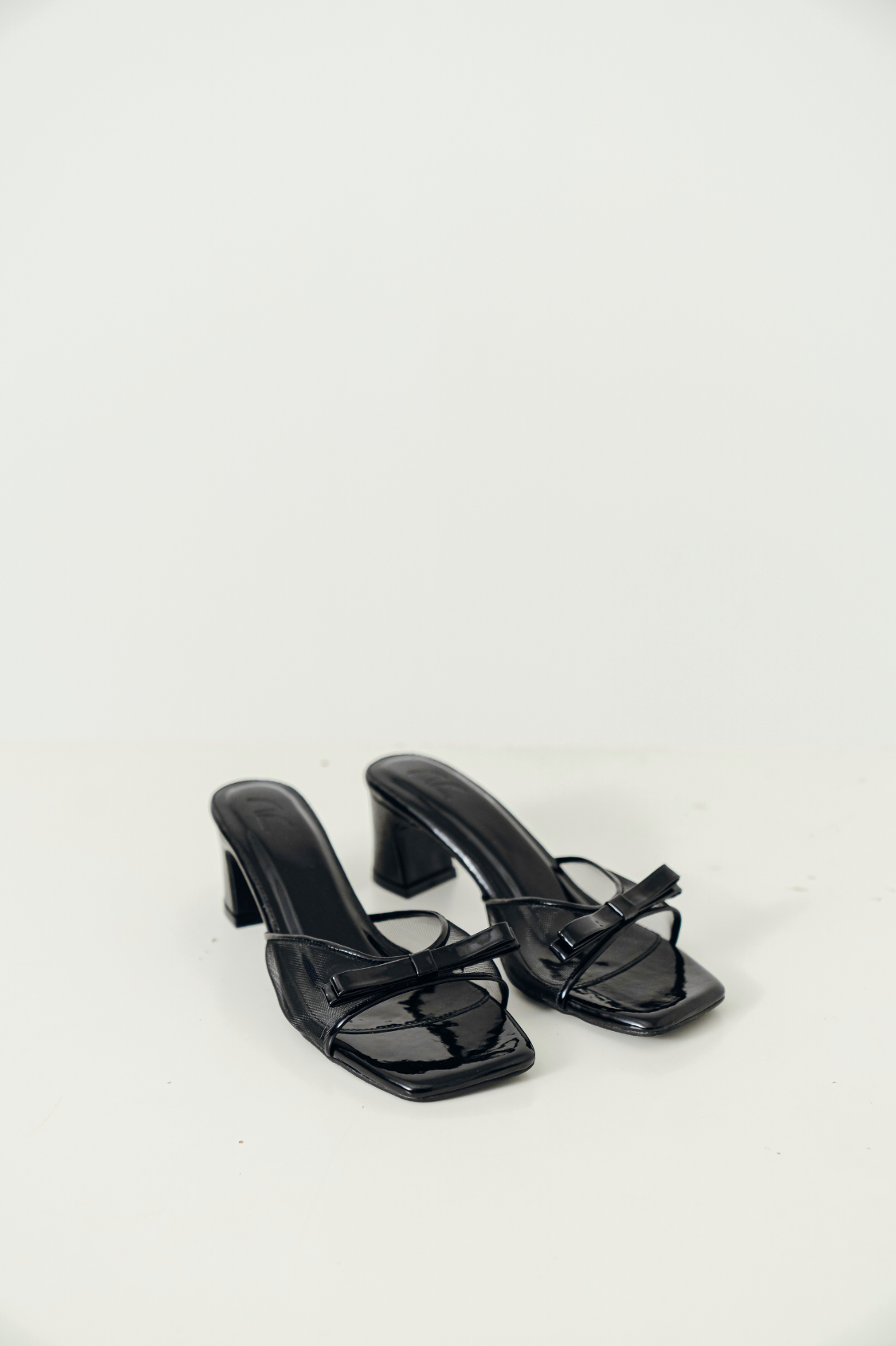 Clara Block Heels in Black