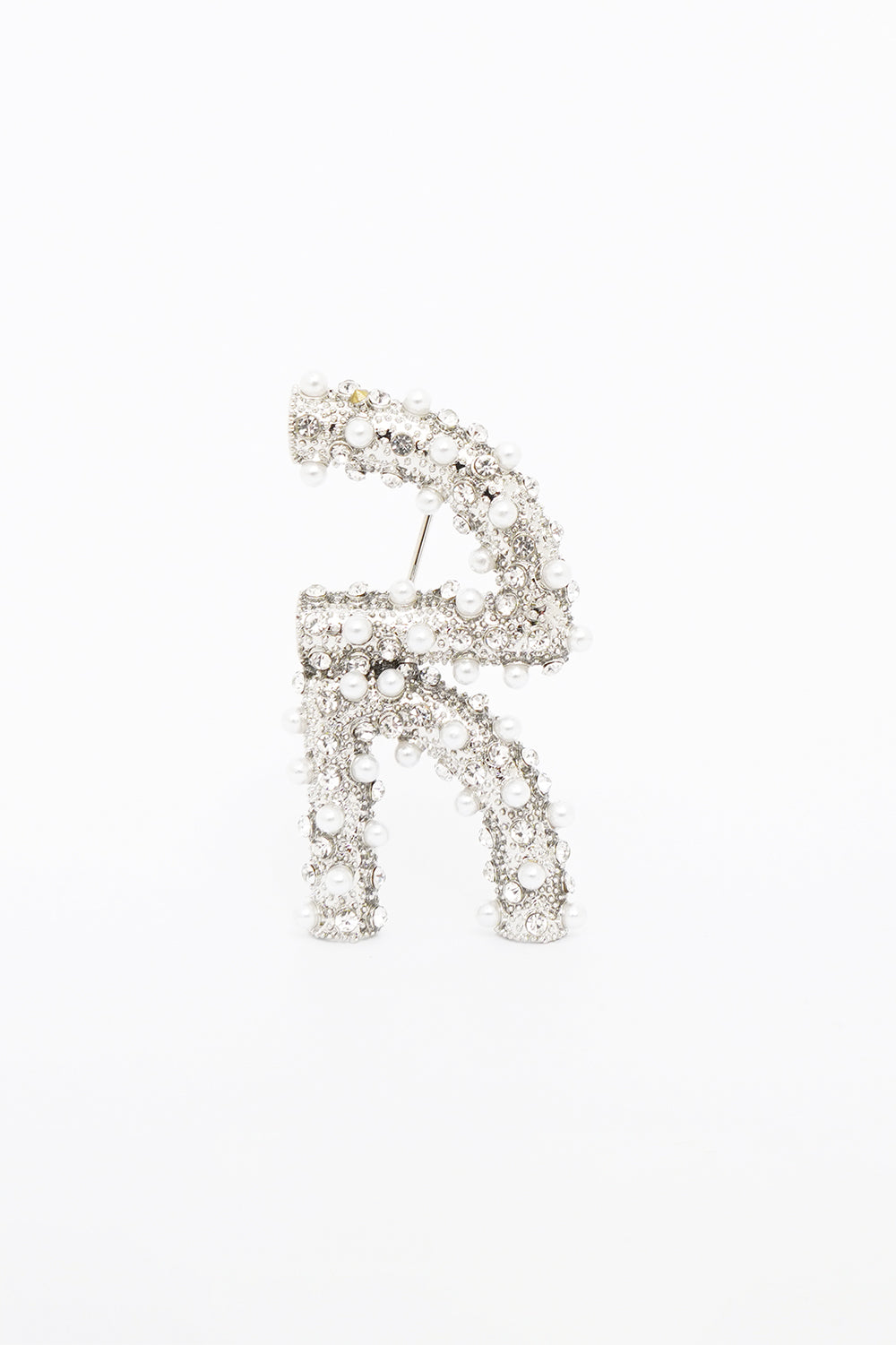 Pearls Signature Brooch in Silver